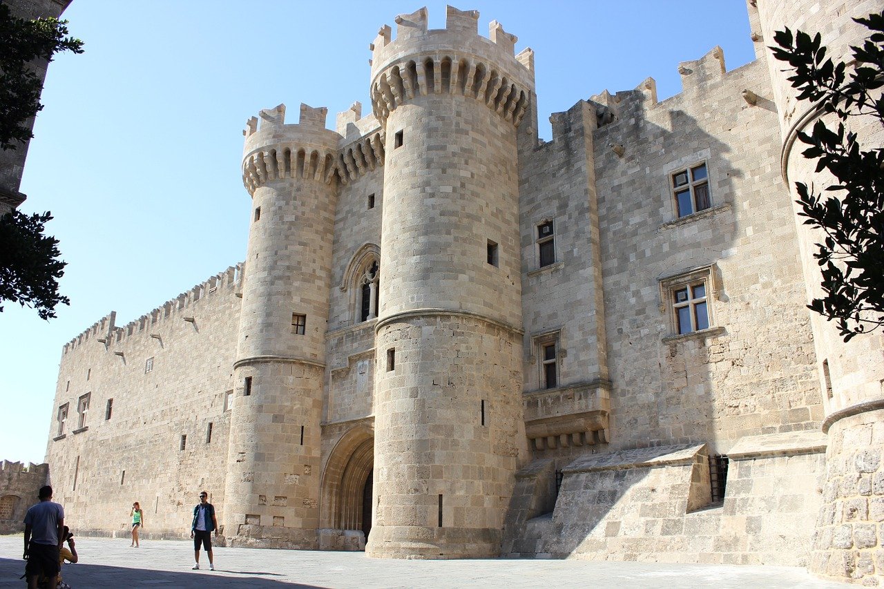 rhodes, city, greece